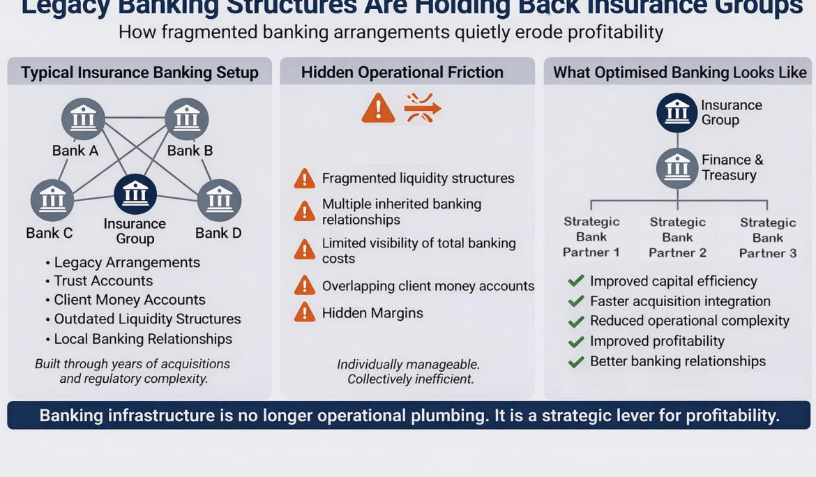 How Legacy Banking Structures Are Holding Back Insurance Groups