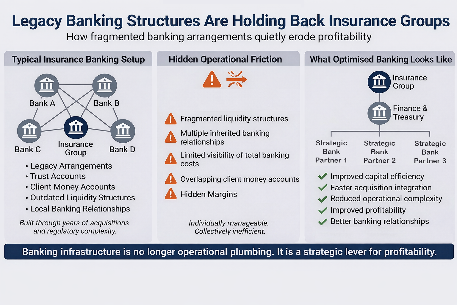 How Legacy Banking Structures Are Holding Back Insurance Groups - Bankhawk