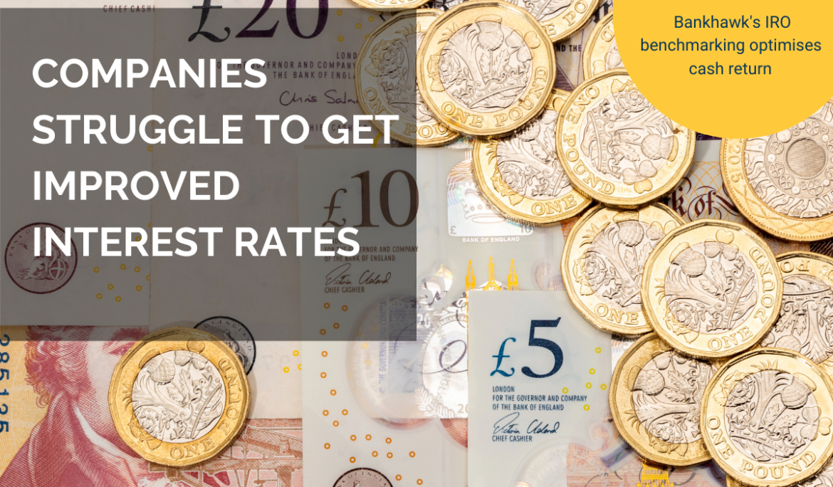 Bank of England: companies struggle to get improved interest rates