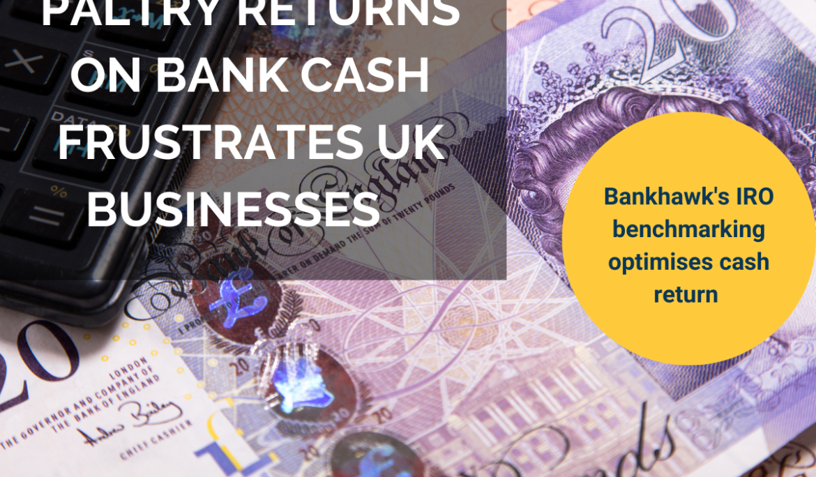 Bank of England: Paltry Returns on Bank Cash Frustrates UK Businesses