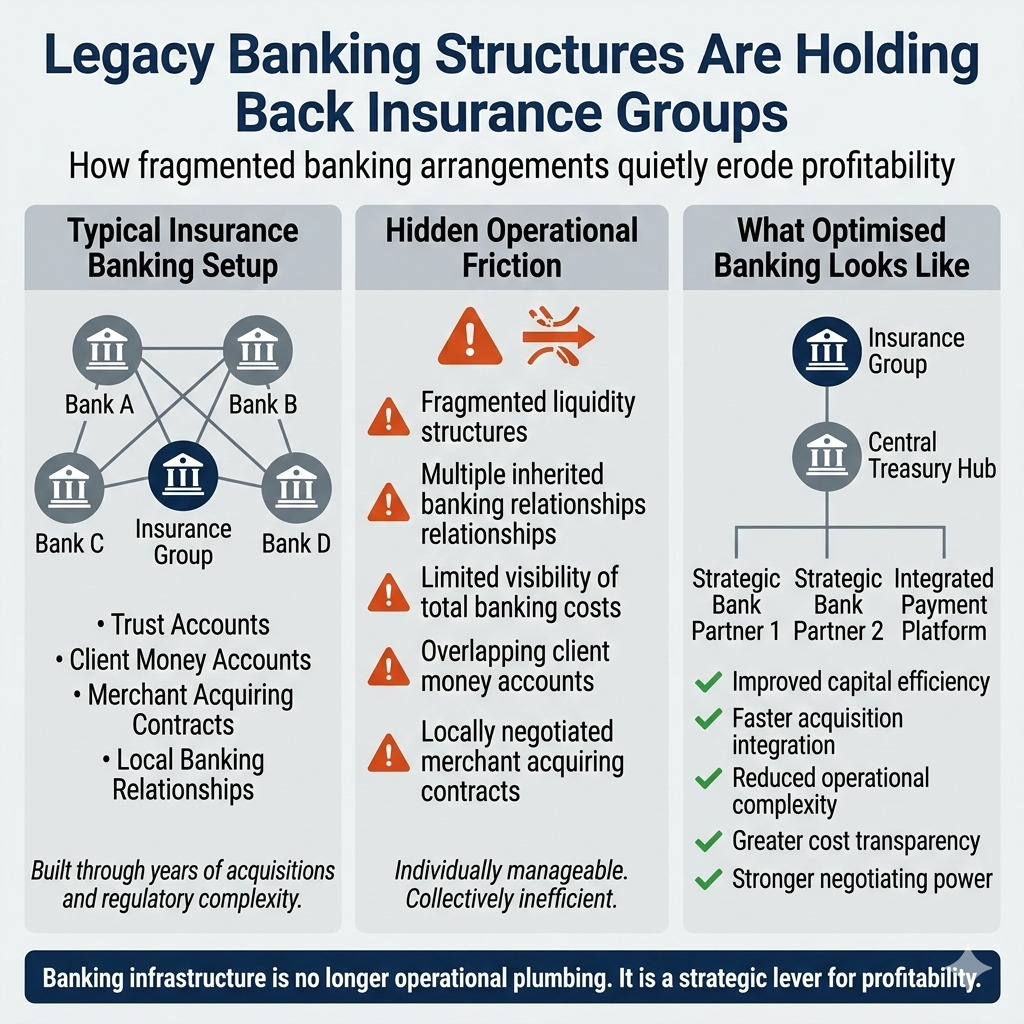How Legacy Banking Structures Are Holding Back Insurance Groups